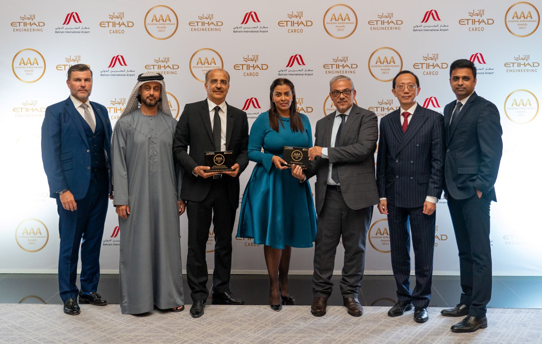 Etihad Engineering Receives Industry Recognition At Aviation Achievement Awards 2022