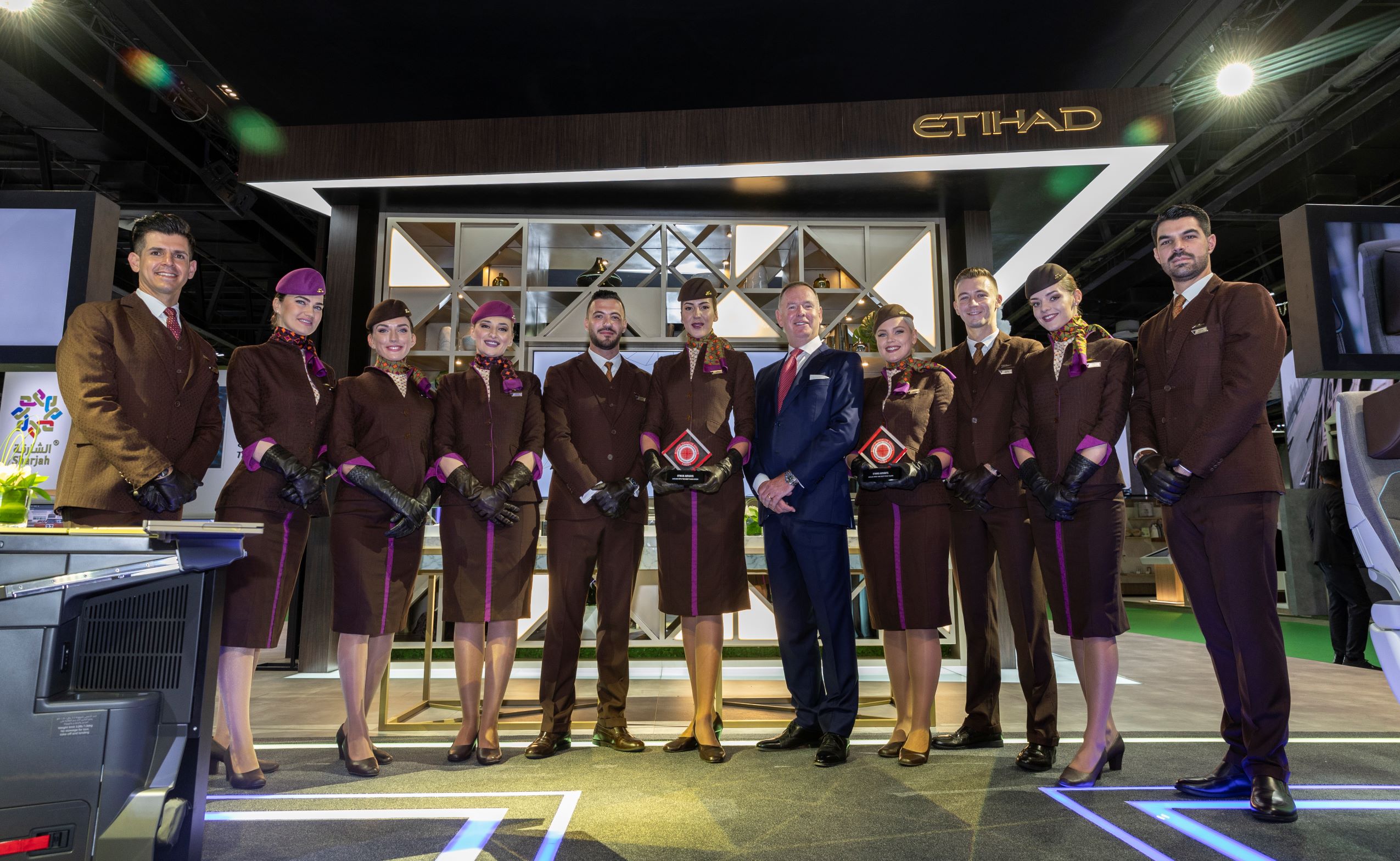 Double award win for Etihad Airways’ Cabin Crew in multi-award win