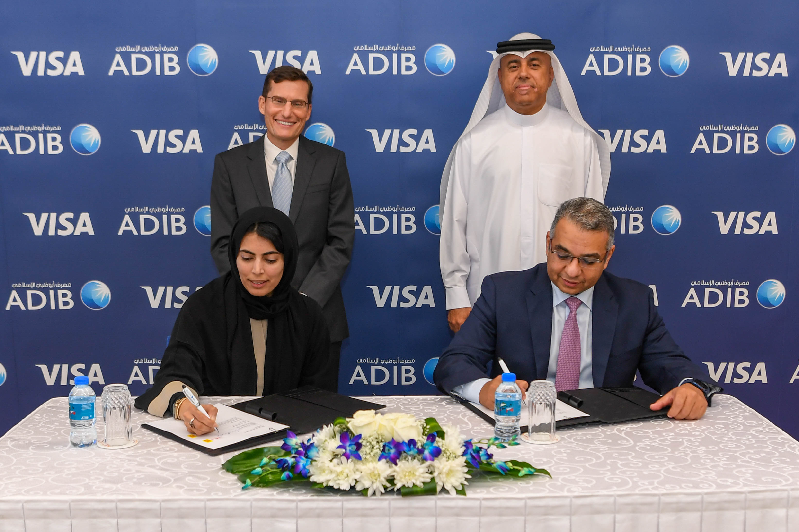 ADIB And Visa Sign Exclusive Partnership Deal
