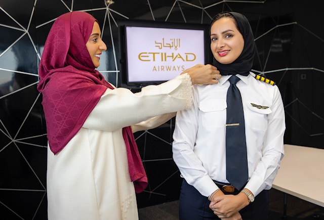Etihad Pilot Makes History As UAE’s First Female Emirati Captain In Commercial Aviation