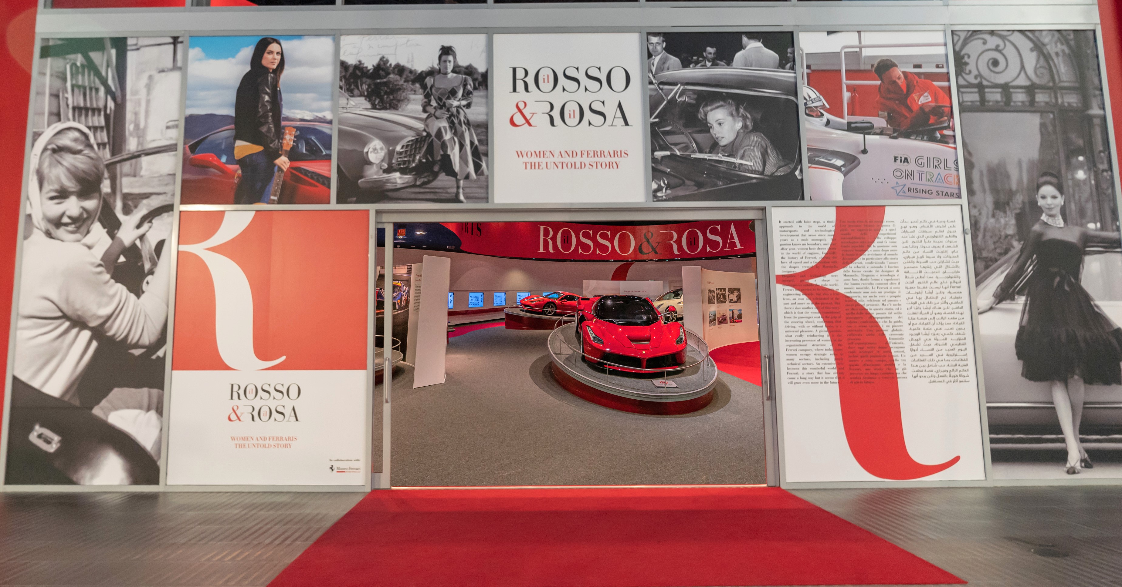 Ferrari World Abu Dhabi Welcomes Guests To The Last Of ‘Women And Ferraris – The Untold Story’ Exhibition