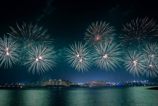 L'île de Yas sera illuminée en vert et accueillera des feux d'artifice impressionnants pour célébrer la 92e fête nationale de l'Arabie saoudite