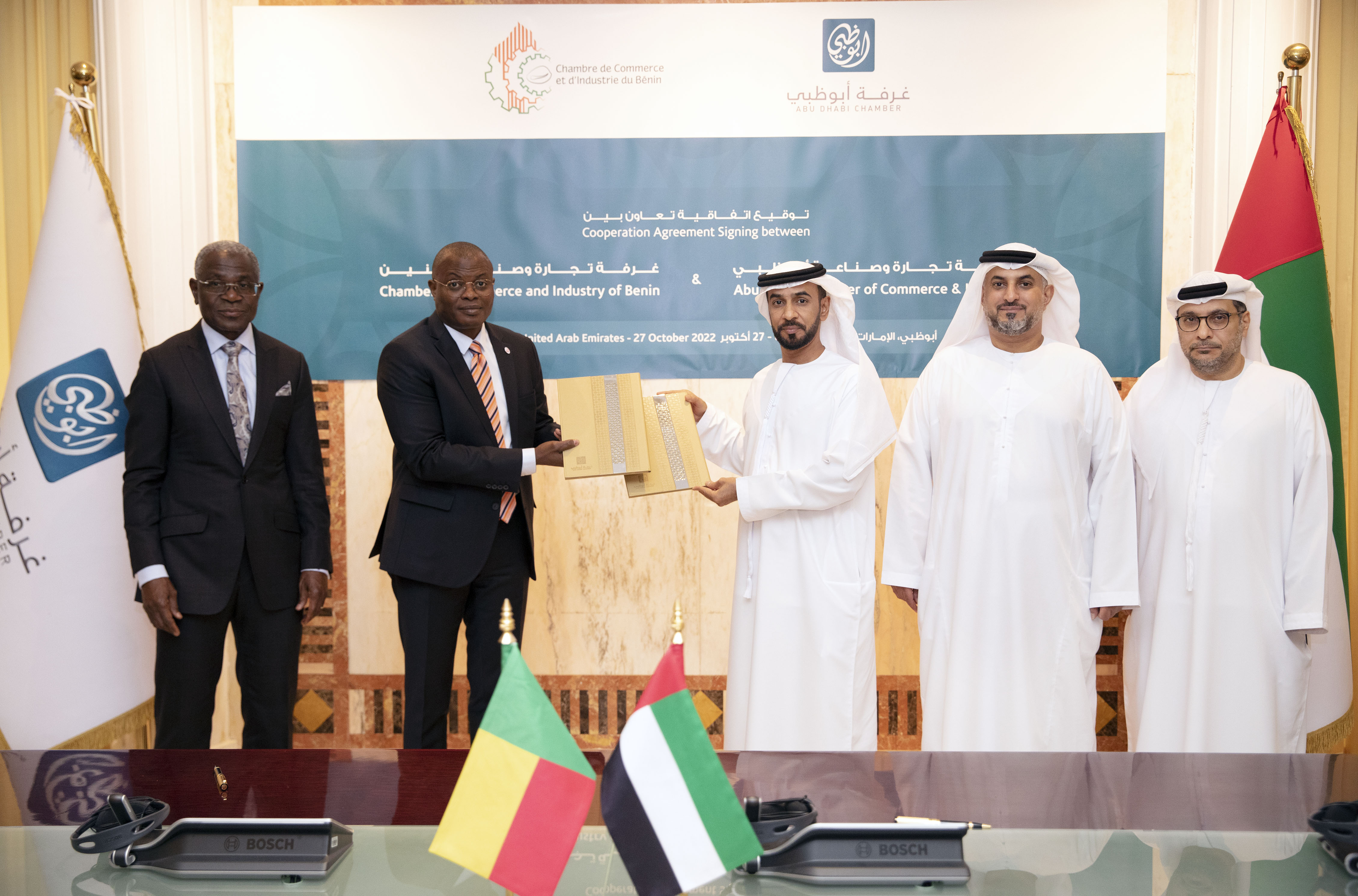 Abu Dhabi Chamber And Benin Chamber Collaborate To Promote Investment Opportunities