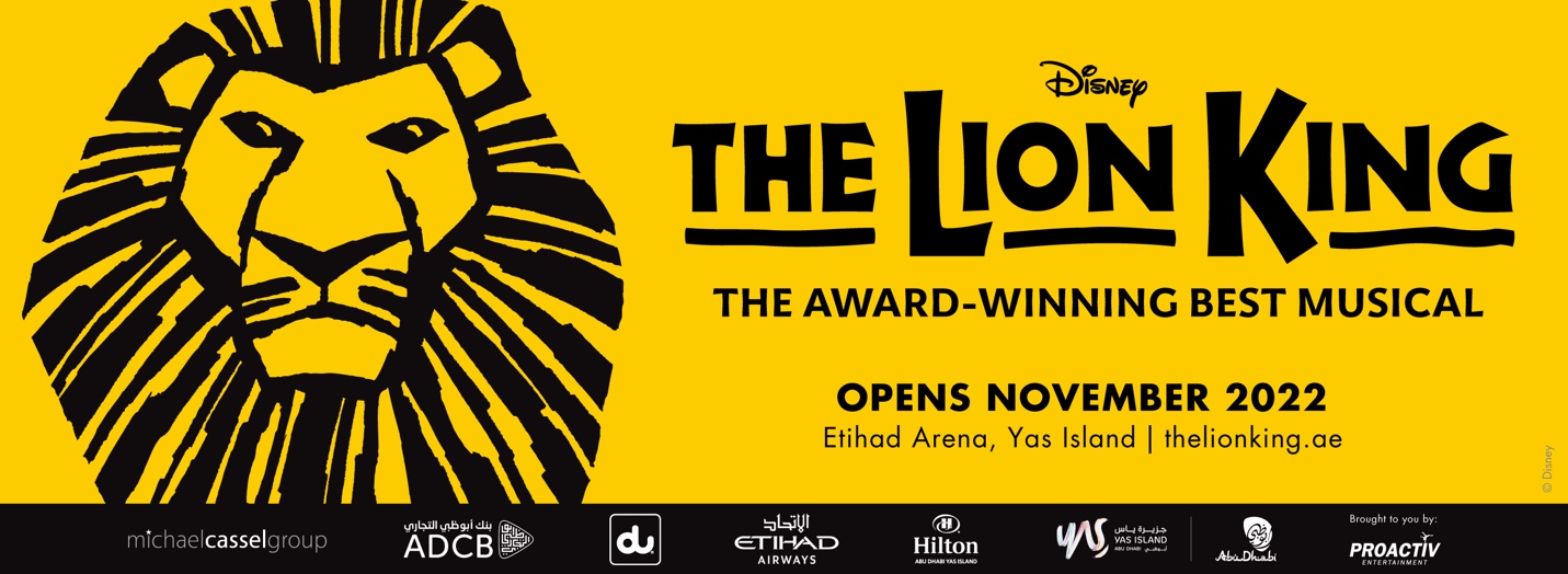 It Is Time – The Lion King Marks Abu Dhabi Arrival With Rafiki Performing ‘Circle Of Life’ Atop Etihad Arena