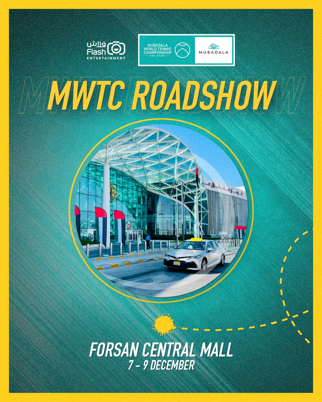 Mubadala World Tennis Championship Roadshow To Tourabu Dhabi Malls With Exciting Activities