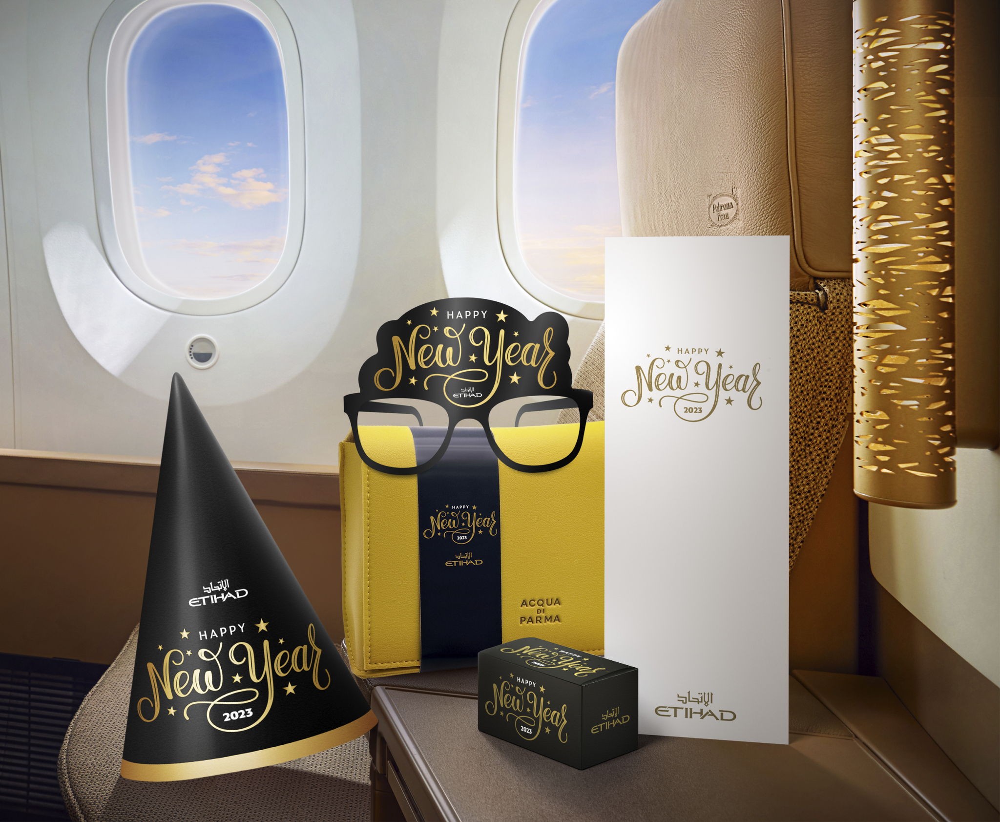 Etihad Airways Celebrates The Festive Season And Welcomes 2023 In The Sky