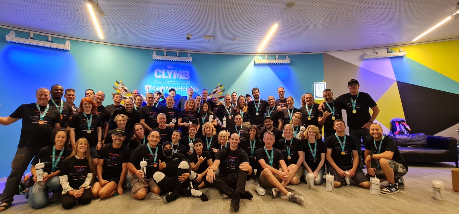 CLYMB™ Abu Dhabi Hosts The CLYMB Games And Welcomes International sky Diving Teams From Overseas