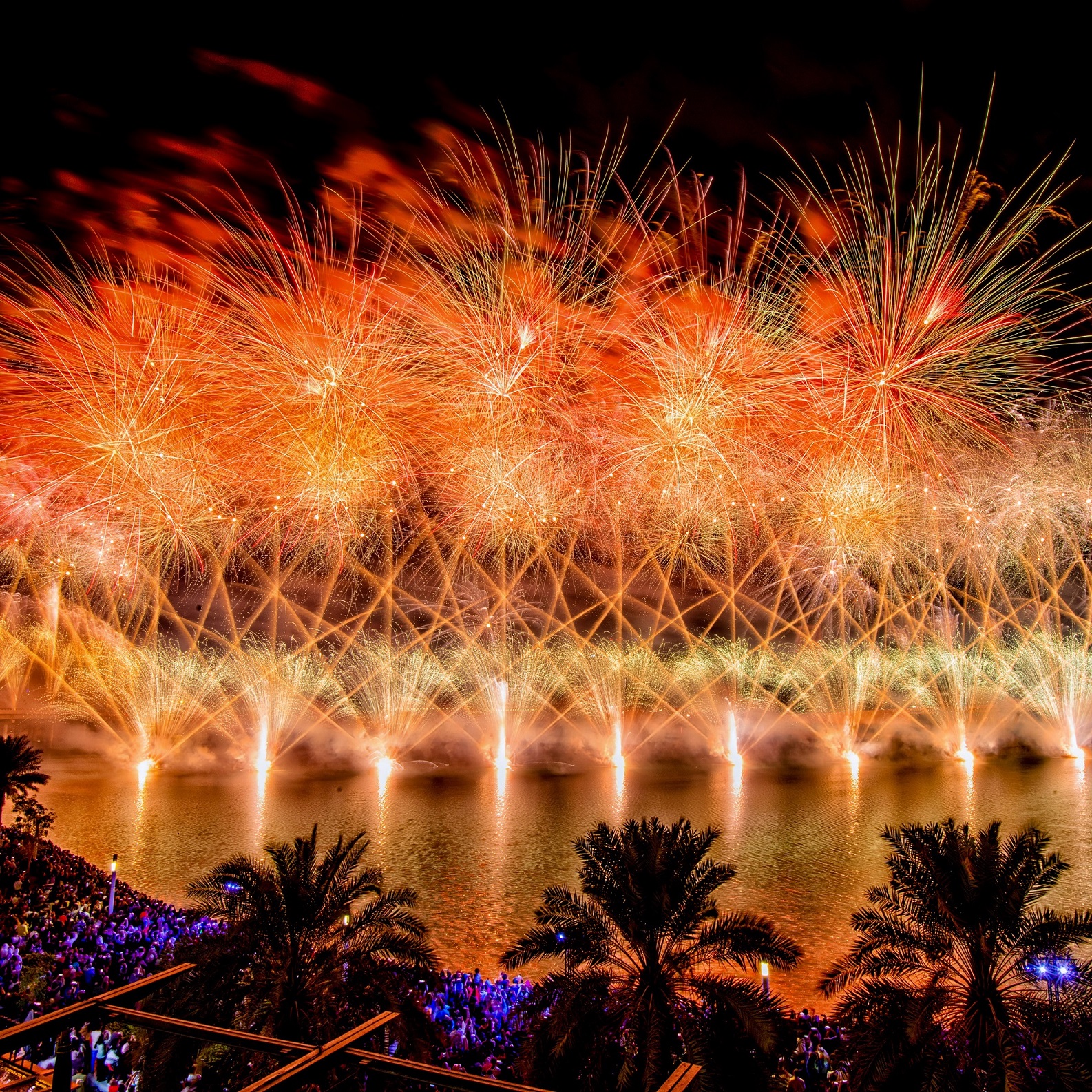Plus de 22 000 personnes accueillent la nouvelle année sur l'île d'Al Maryah
