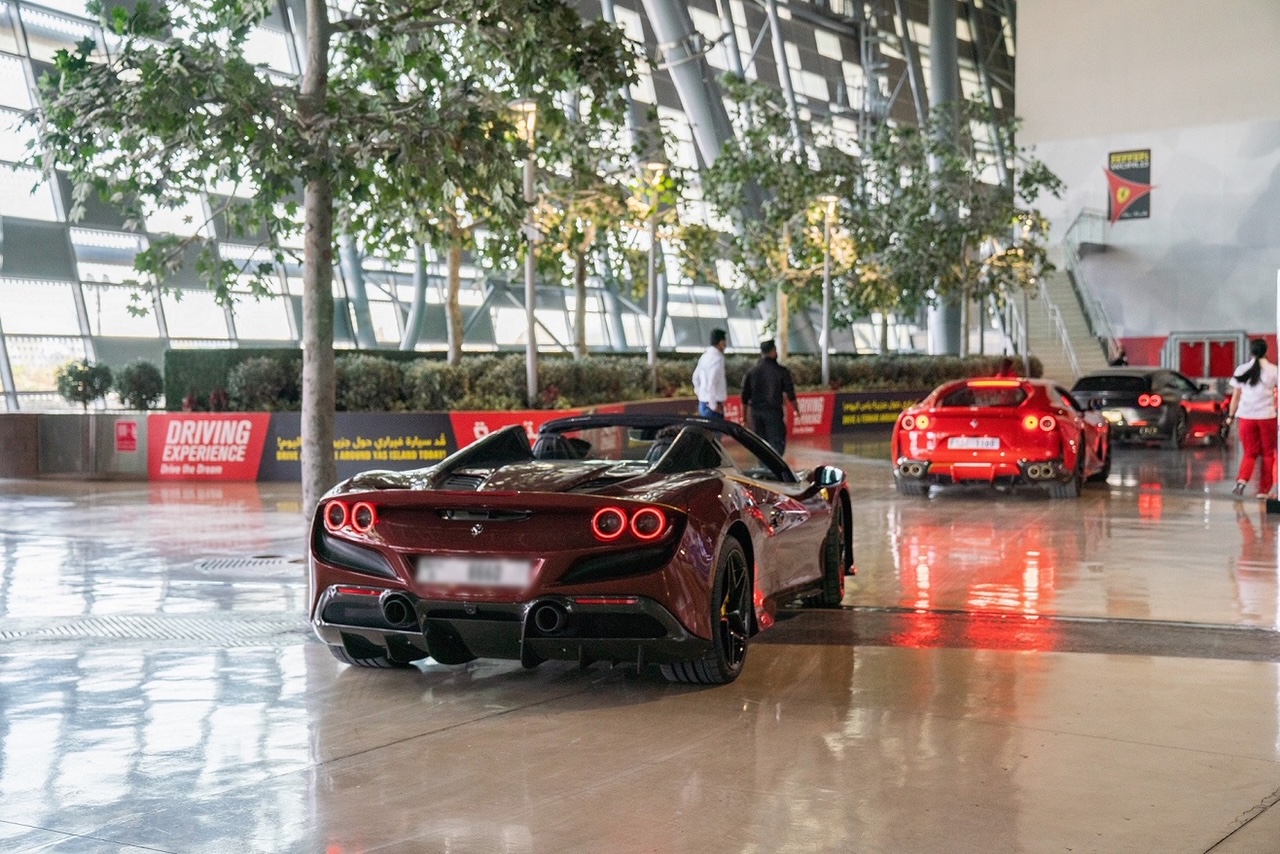 Catch The Ferrari Carparade At Ferrari World Abu Dhabi This Saturday