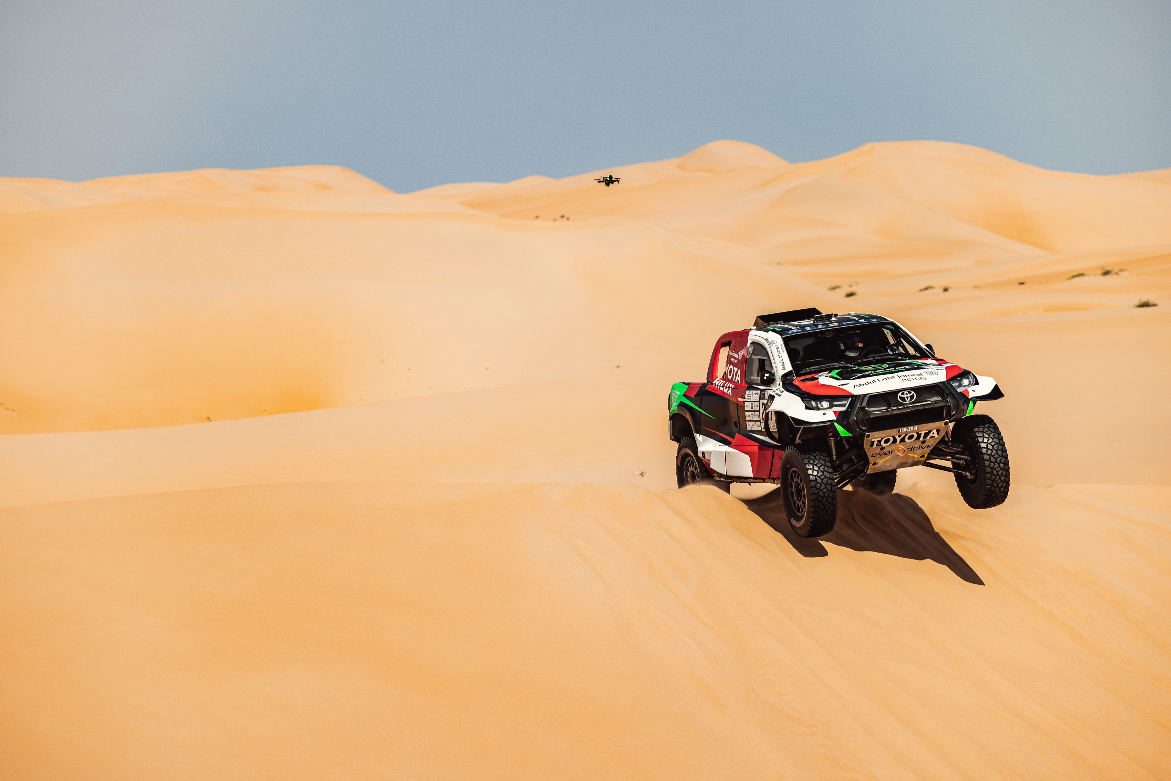Toyota Driver Yazeed Al Rahji Takes T1 Of Abu Dhabi Desert Challenge