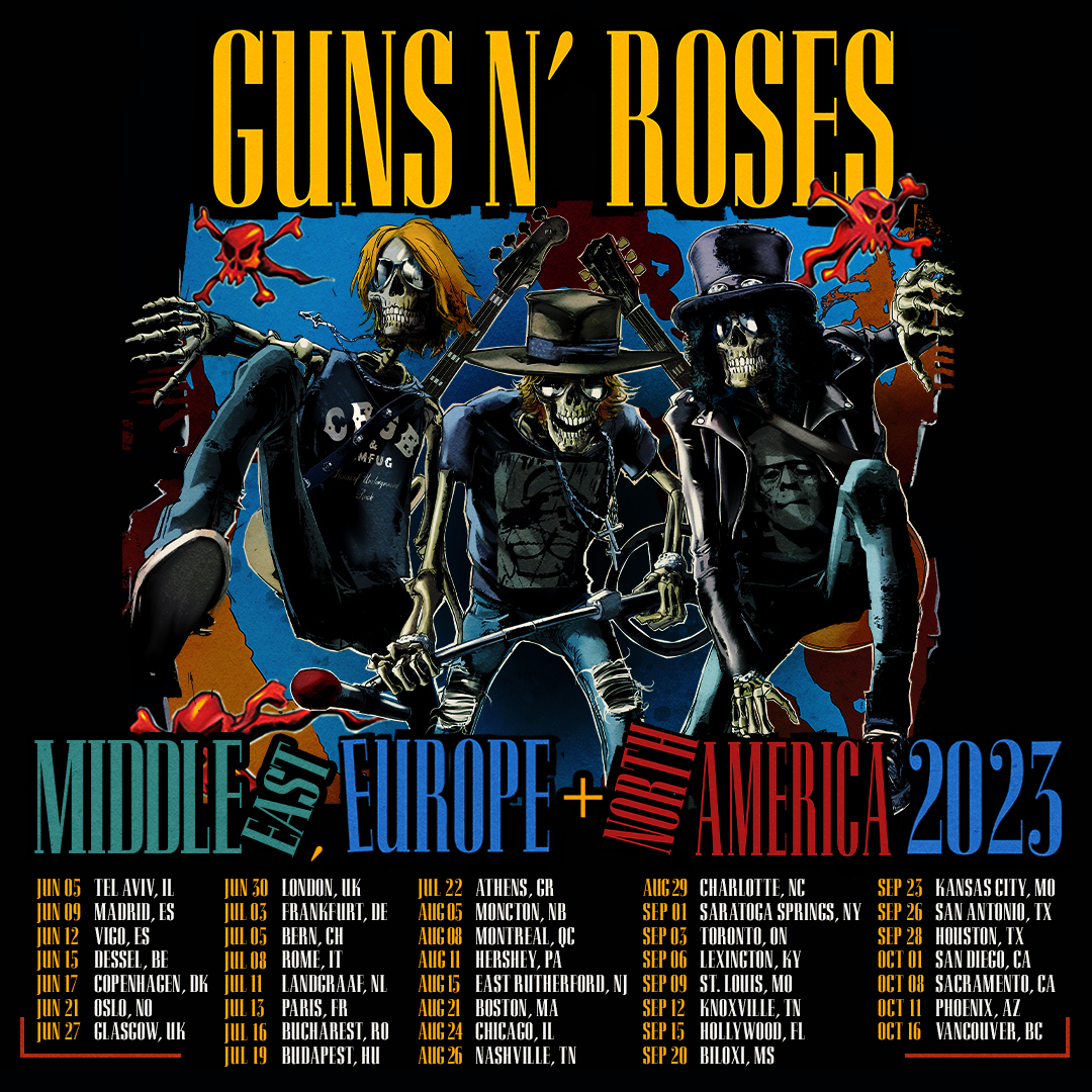 On Sale Now: Guns N’ Roses Are Coming To Abu Dhabi As Part Of 2023 World Tour