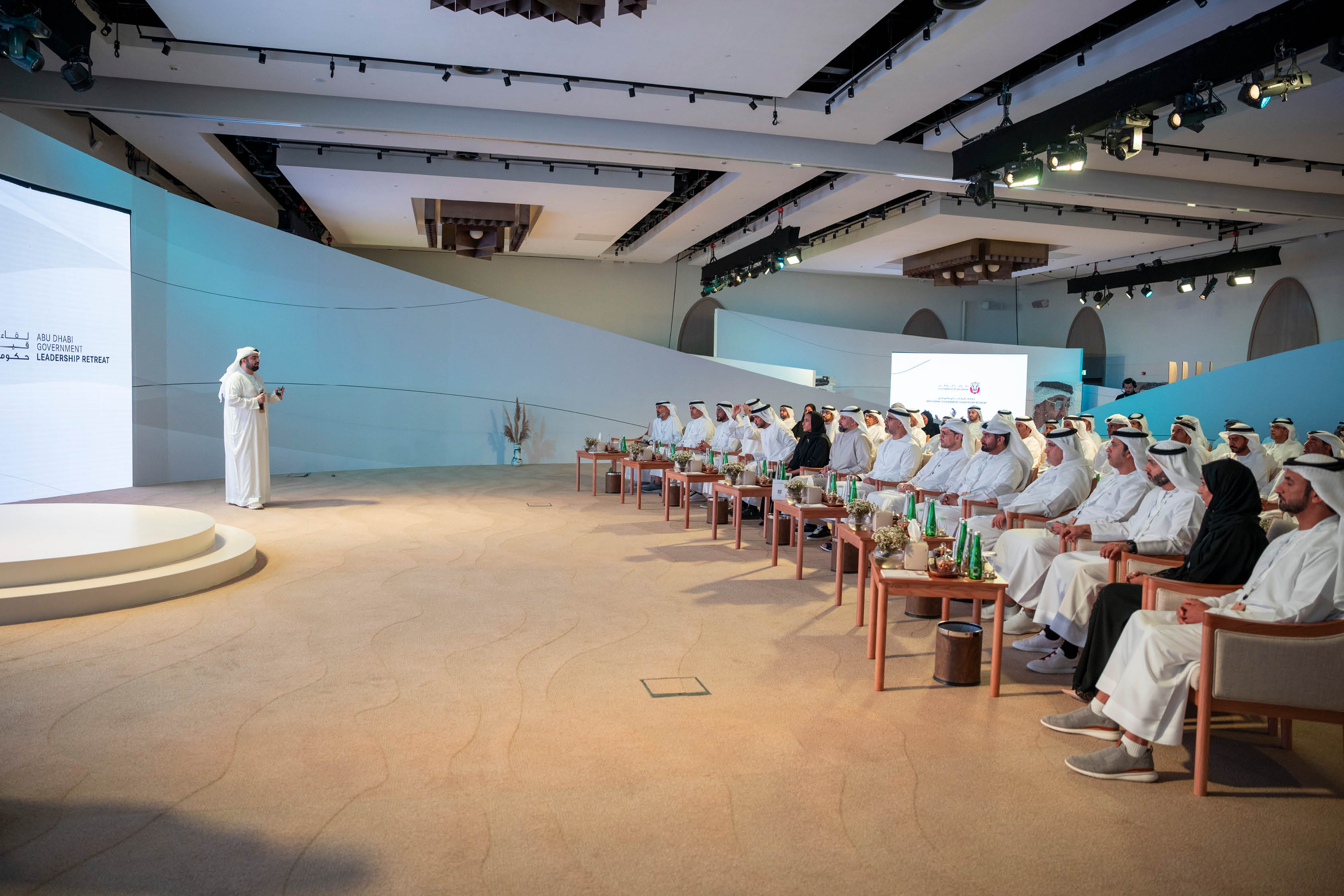 Khaled Bin Mohamed Bin Zayed Attends Abu Dhabi Government Leadership Retreat