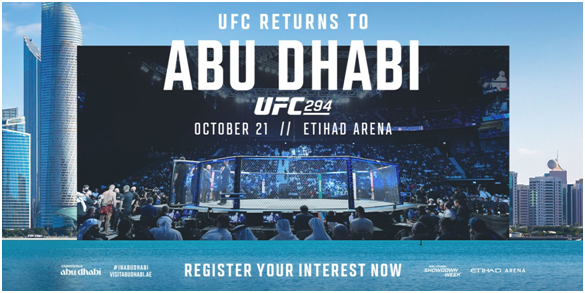 UFC®Returns To Abu Dhabi For Epic UFC 294