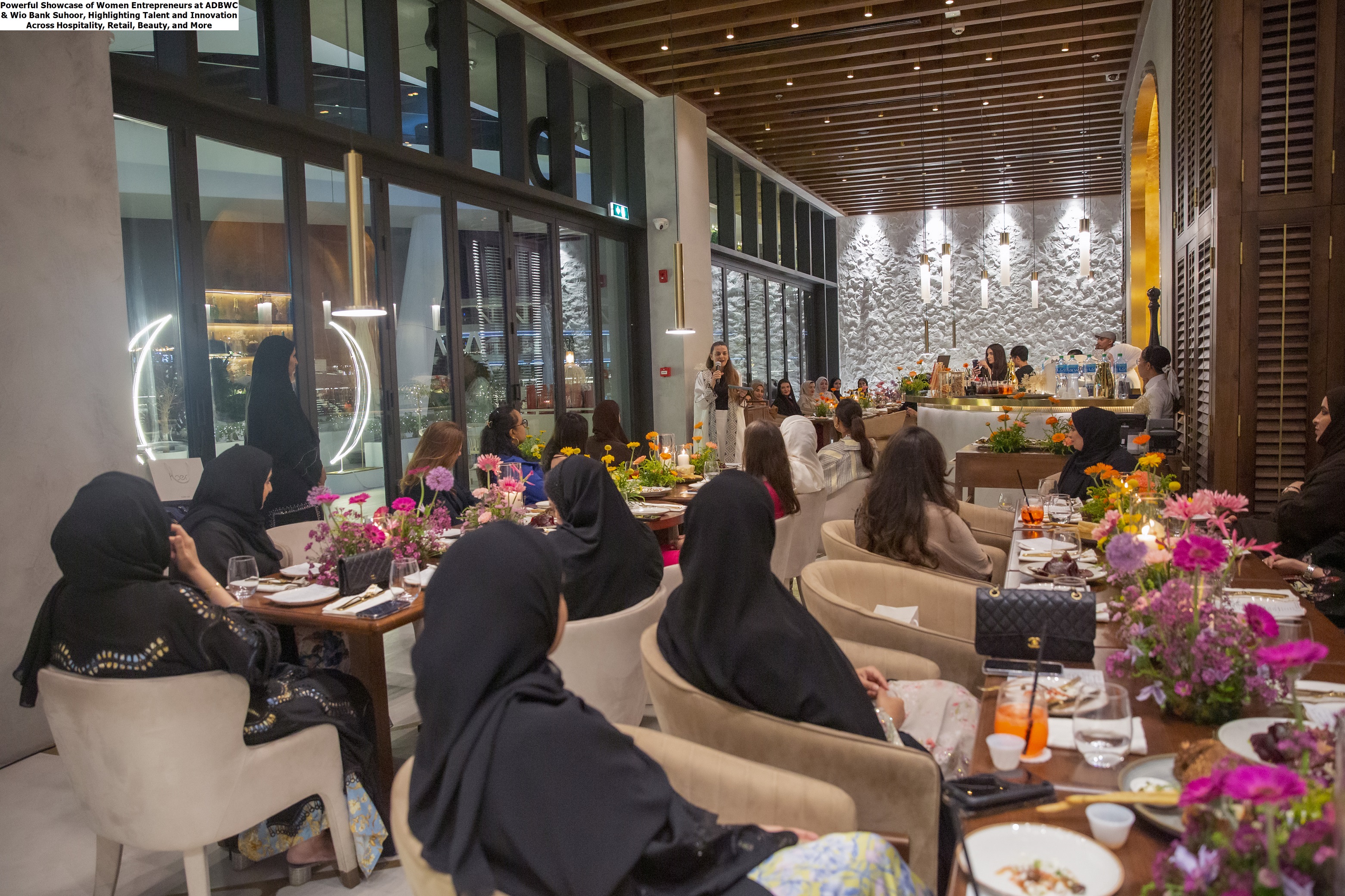 Powerful Showcase Of Women Entrepreneurs At ADBWC & Wio Bank Suhoor, Highlighting Talent And Innovation Across Hospitality, Retail, Beauty, And More