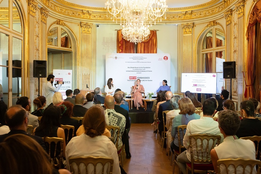 Abu Dhabi Music & Arts Foundation Inaugurates ‘Art At Embassies’ In Paris