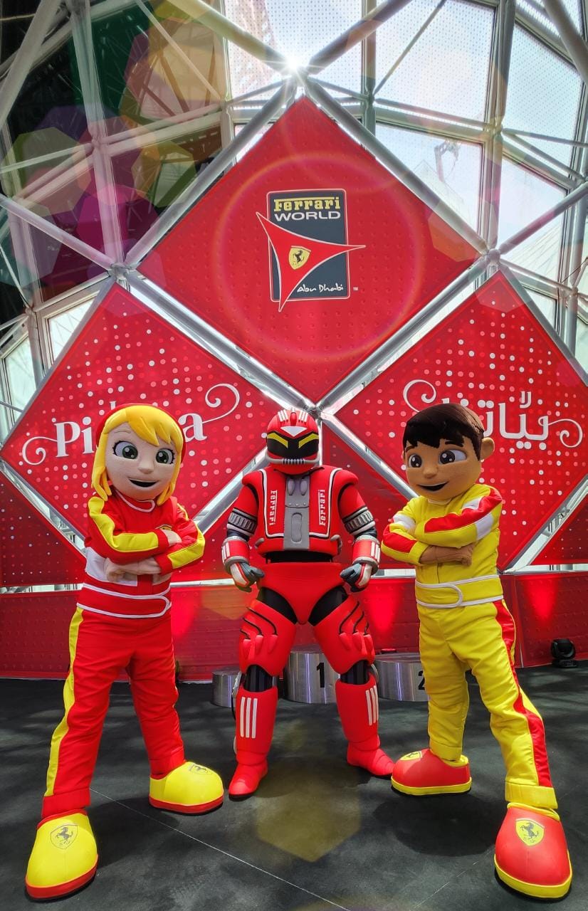 Ferrari World Abu Dhabi Welcomes Three New Characters