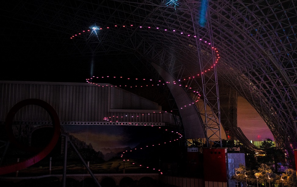 Ferrari World Abu Dhabi Displays A Spectacular Drone Show This Summer Season