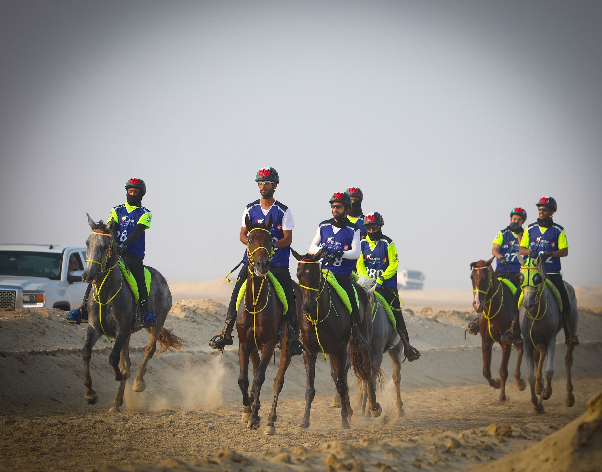UAE Equestrian And Racing Federation Launches Endurance Season 2023 – 2024 At Boudheib International Endurance Village