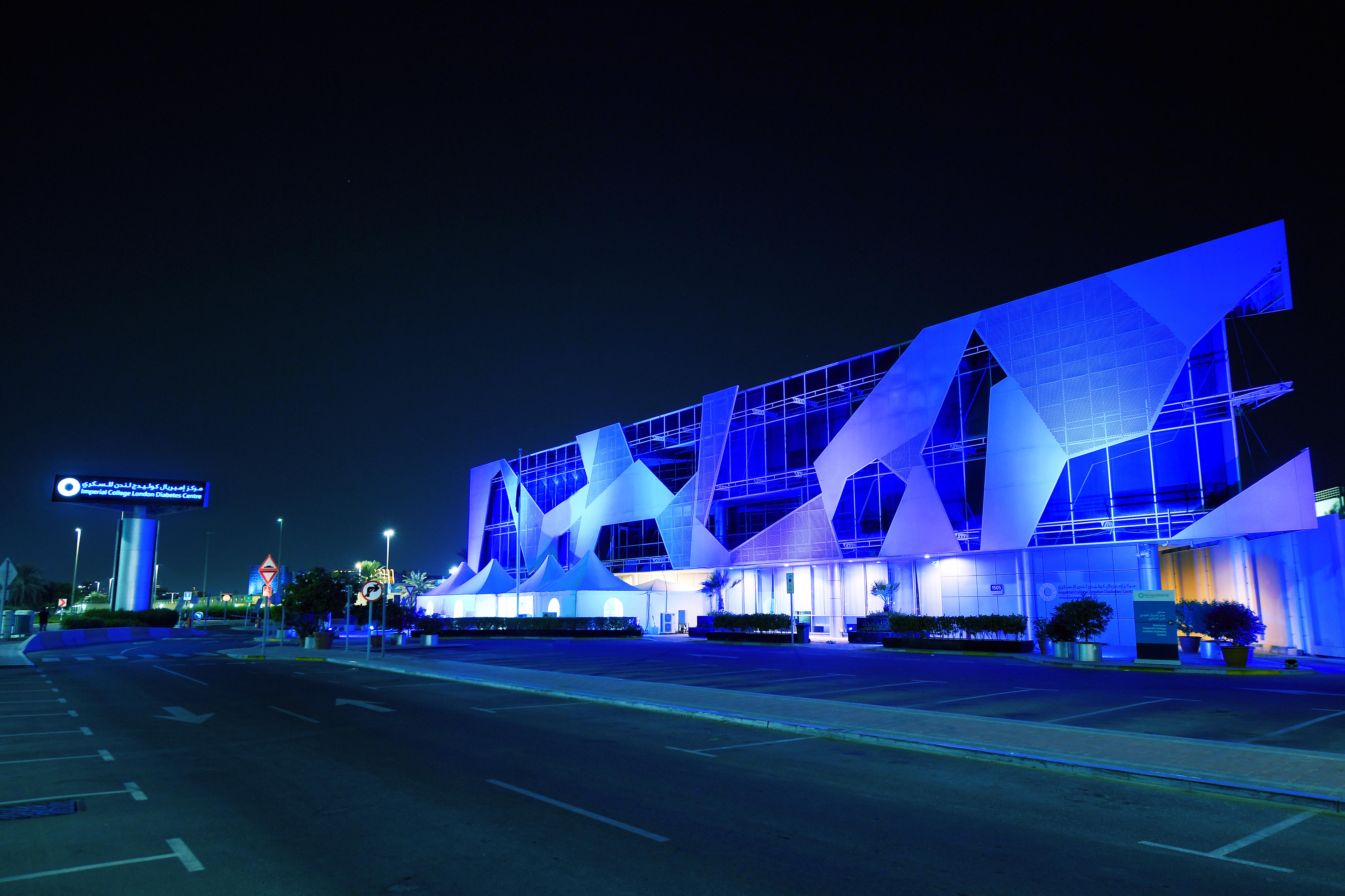 Lighting The Path To Awareness: M42 And Partners Illuminate Abu Dhabi In Blue During World Diabetes Day