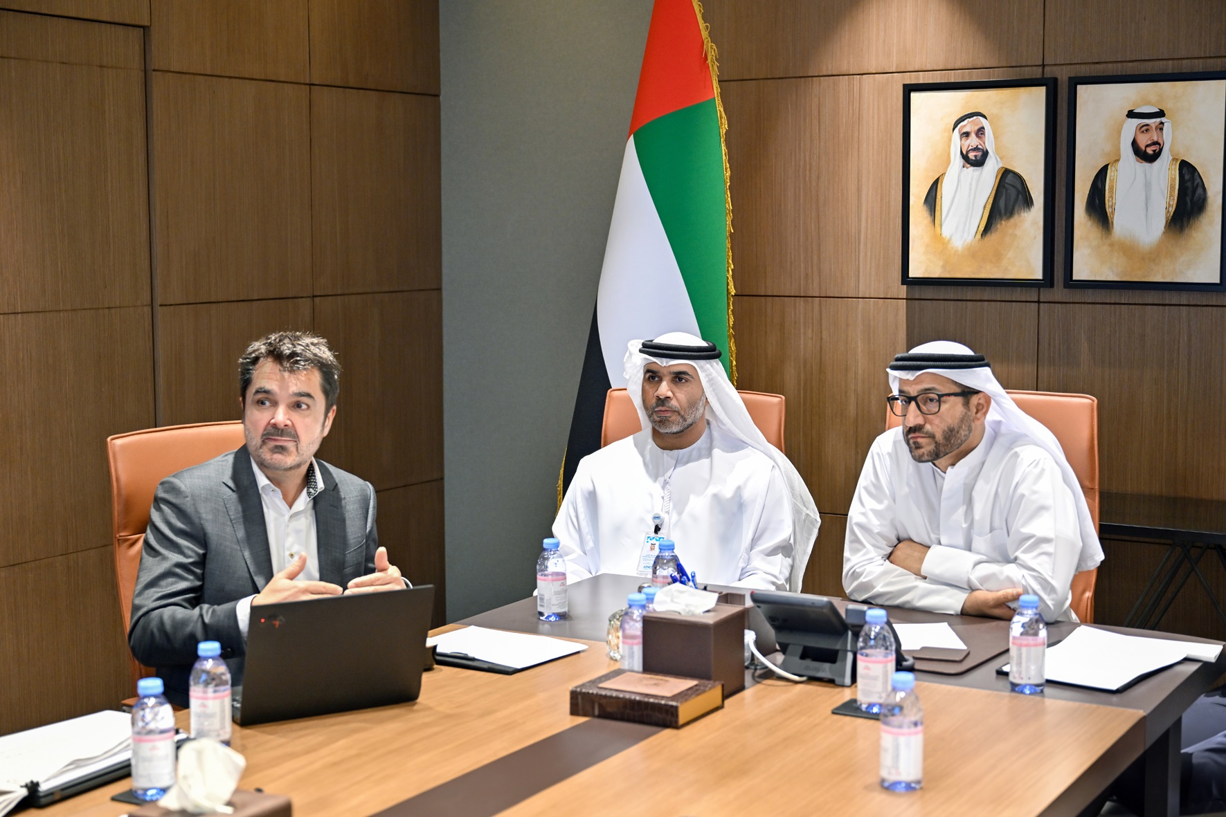 Abu Dhabi City Municipality and a Delegation from the Embassy of the Kingdom of the Netherlands Discuss Ways to Enhance Joint Cooperation