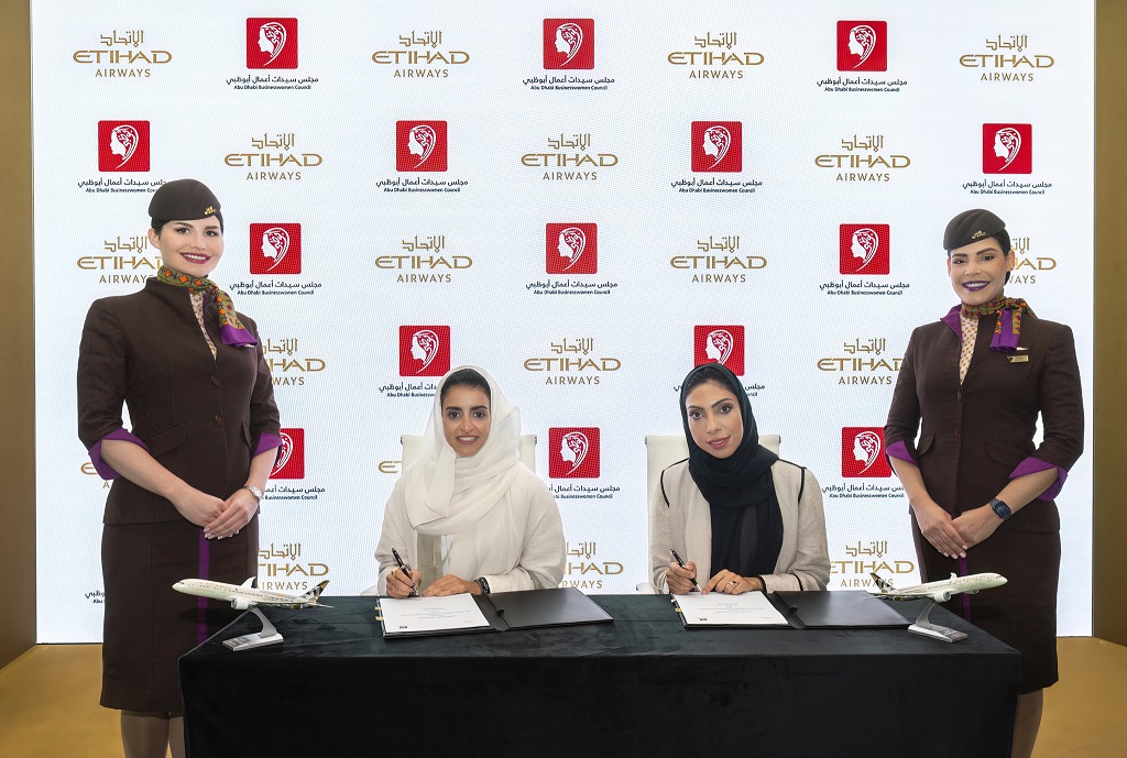 Etihad Airways team up with Abu Dhabi Businesswomen Council