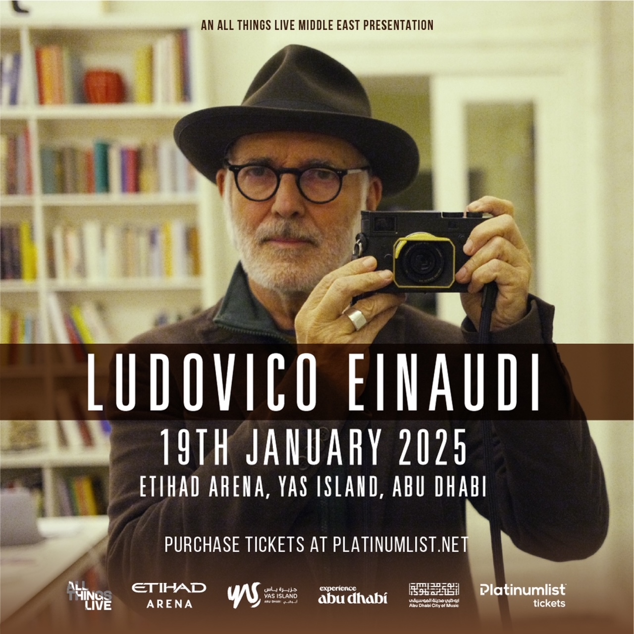 Ludovico Einaudi Heading To Abu Dhabi For His Biggest Show In The Uae!