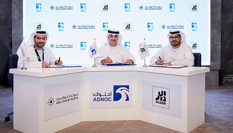 ADNOC Signs Agreements With Abu Dhabi Ports And Aldar Properties To Adopt ADNOC’s Successful In-Country Value Program