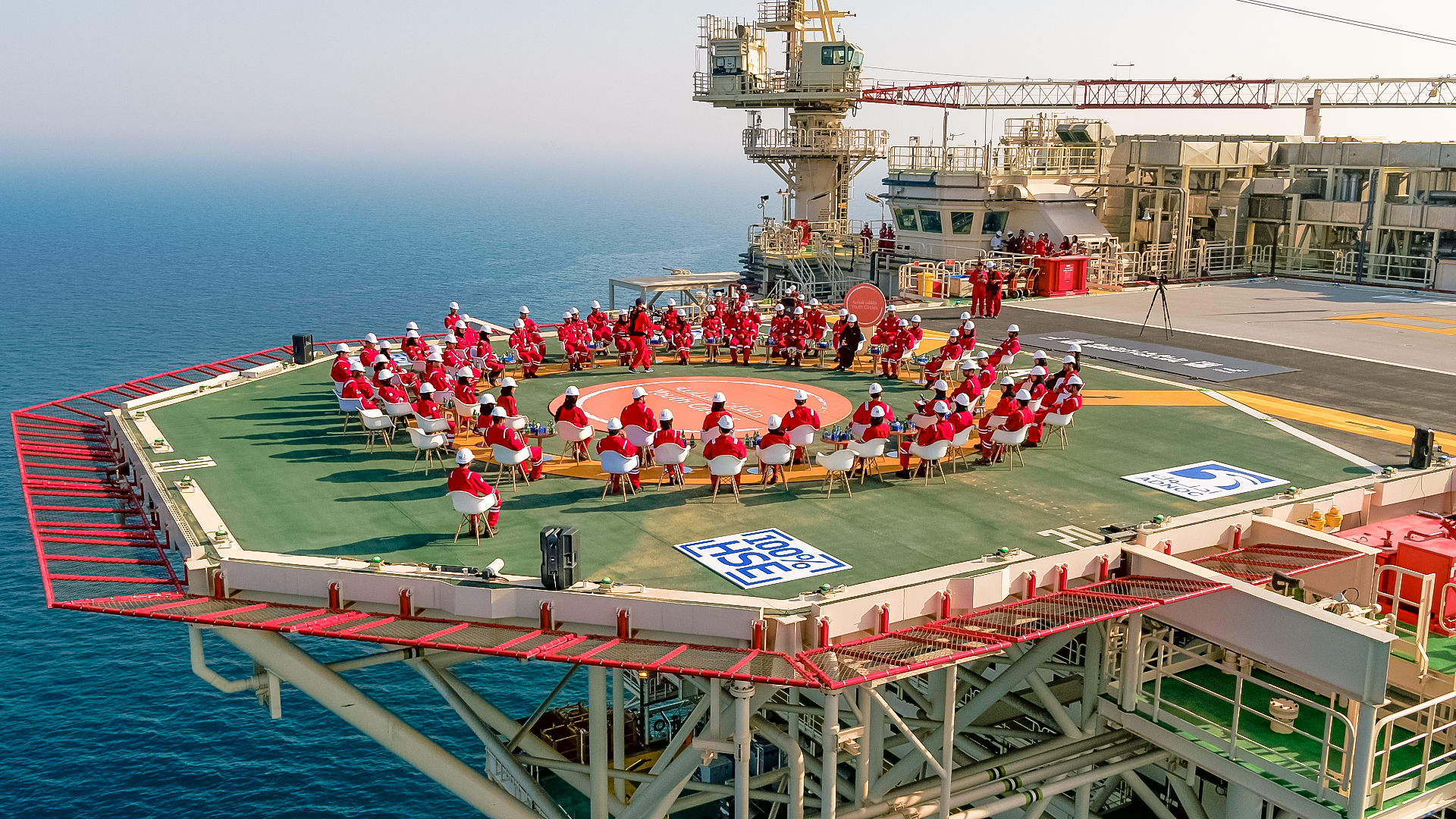 ADNOC Hosts Youth Circle At Its Umm Lulu Offshore Platform As It Focuses On The Future