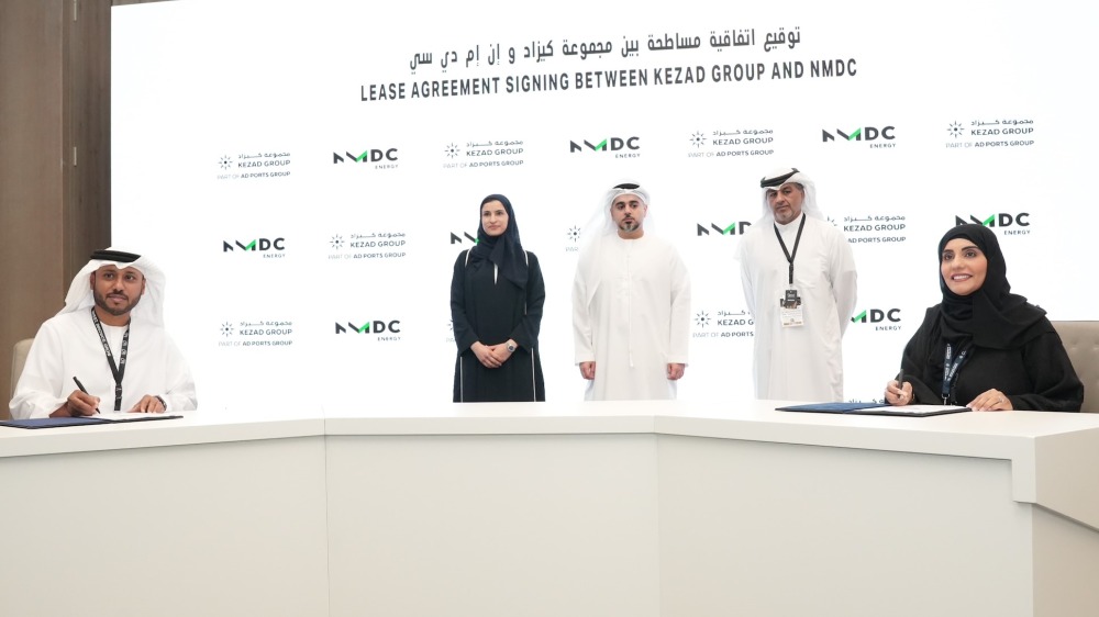 KEZAD Group Signs Lease Agreement With NMDC Energy  For AED 367m Manufacturing Facility In Abu Dhabi