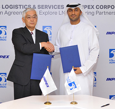 ADNOC Logistics & Services And INPEX Sign Agreement To Explore LNG Bunkering Partnership