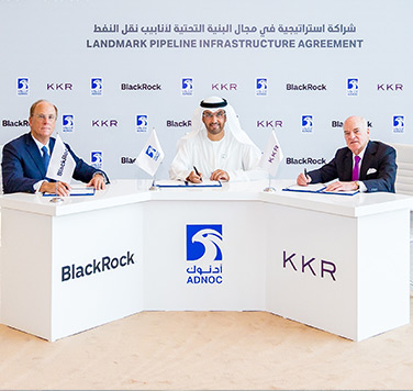 ADNOC Unlocks $4 Billion In Value In Landmark Pipeline Infrastructure Investment Agreement With BlackRock And KKR