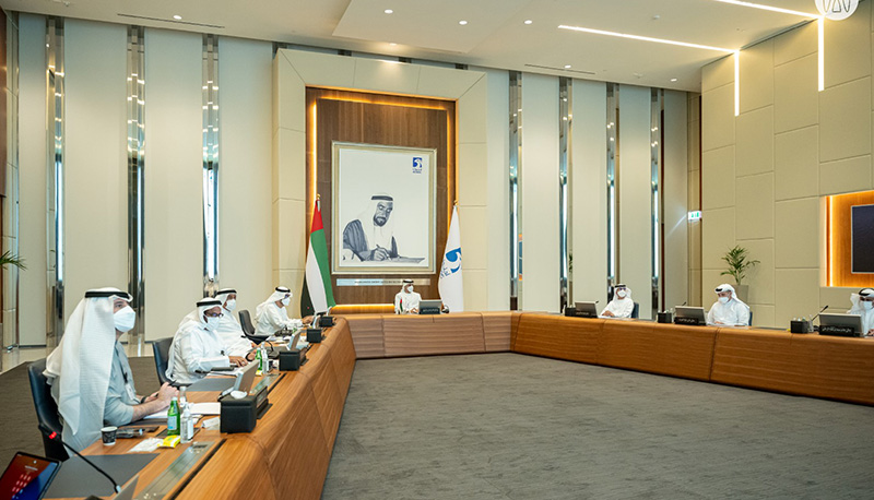 Khaled Bin Mohamed Bin Zayed Chairs Meeting Of Executive Committee Of Board Of Directors Of ADNOC