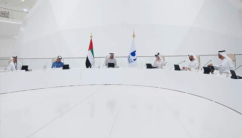 Mohamed Bin Zayed Chairs ADNOC Board Of Directors Meeting At Expo 2020 Dubai