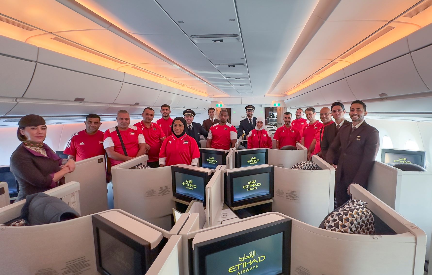 Etihad Airways Welcomes UAE Paralympics Team On Board