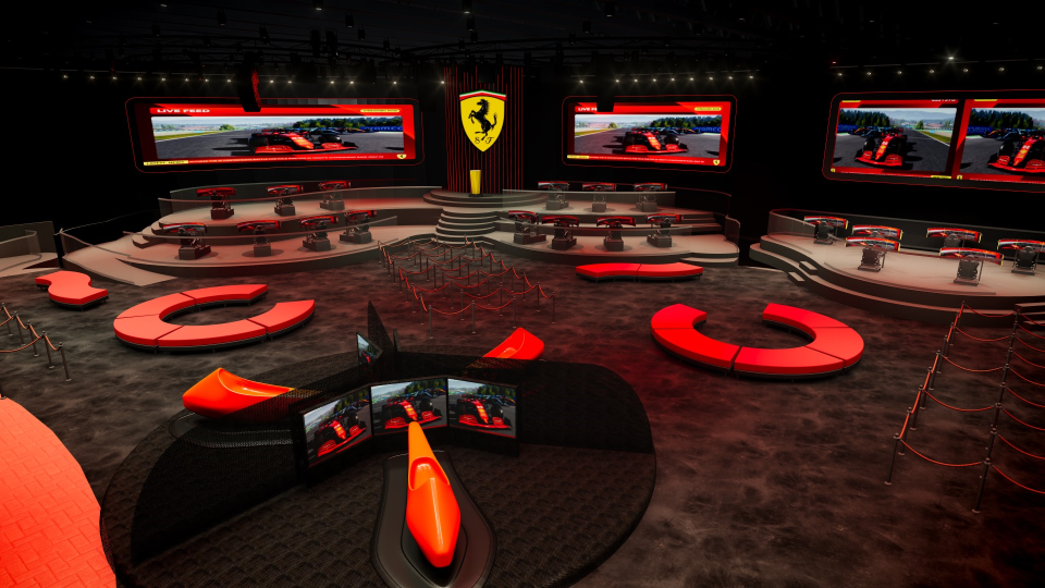 The World’s First Ferrari Esports Arena Is Set To Open At Ferrari World Yas Island, Abu Dhabi This August