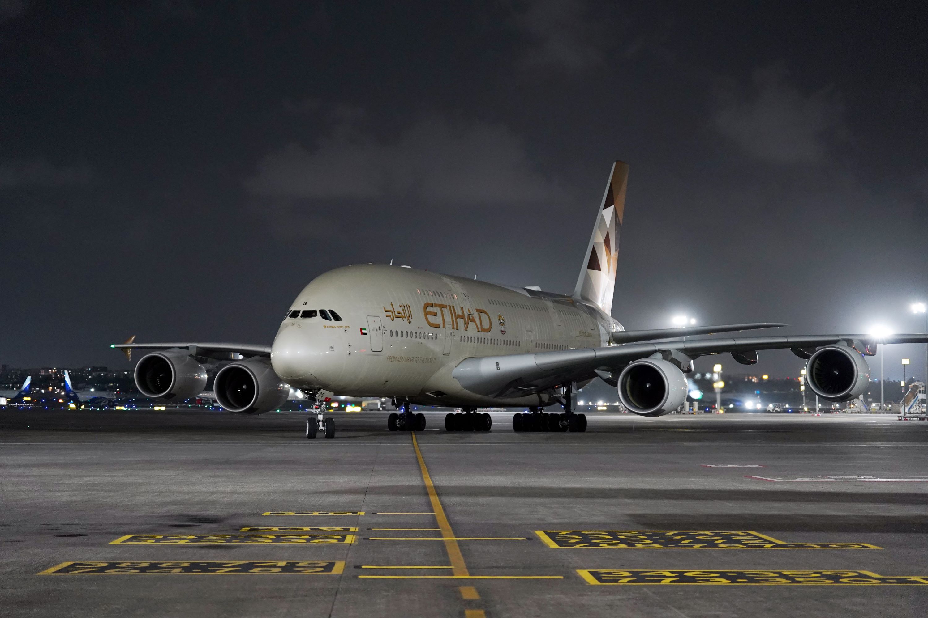 Etihad’s A380 Arrives In Mumbai Starting Anniversary Celebrations