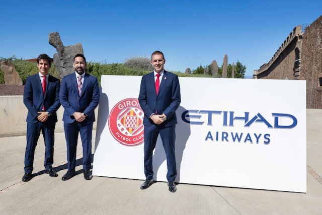 Etihad Airways Celebrates New Girona FC Partnership Amidst Expanding Spanish Presence