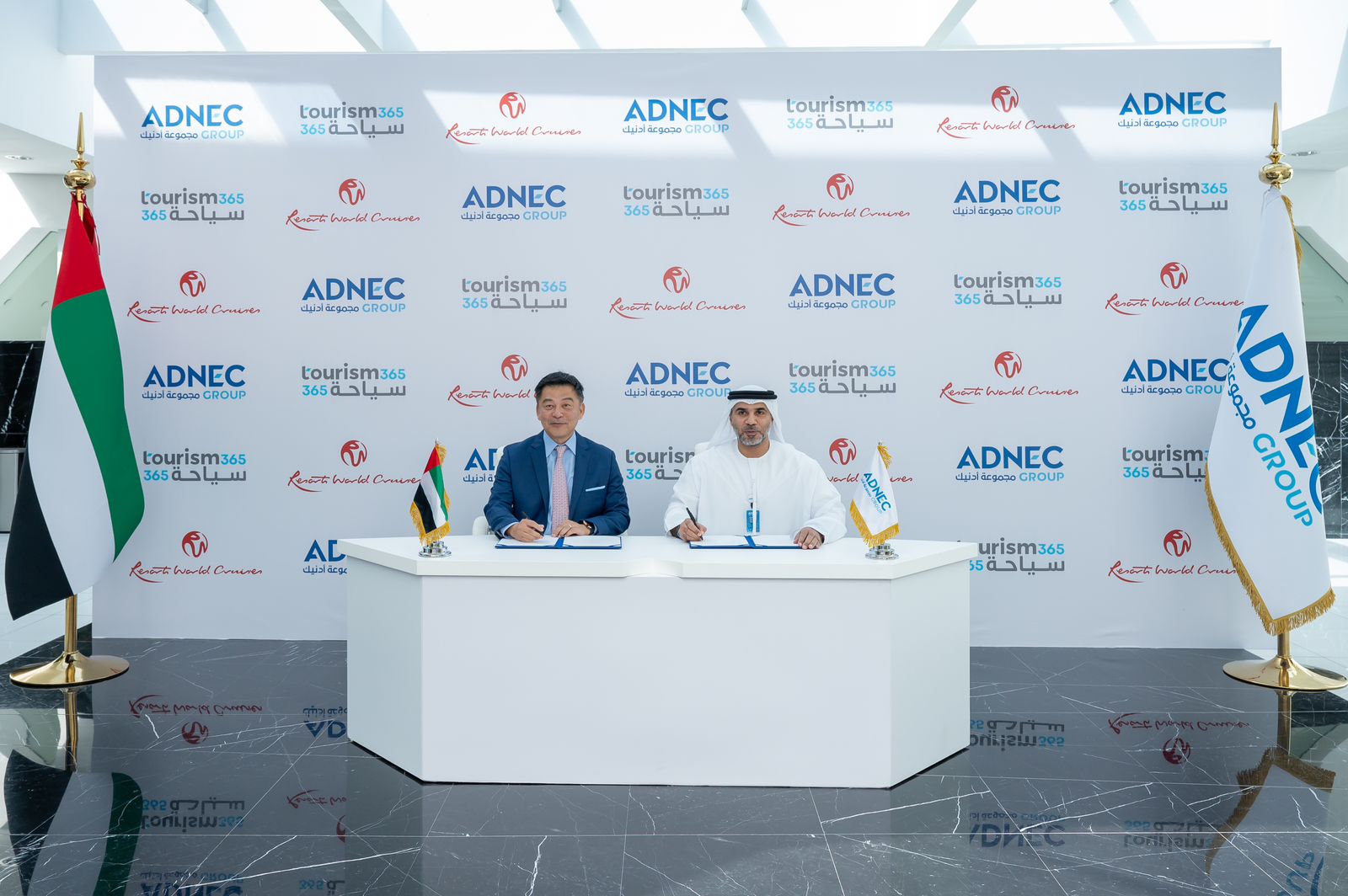 ADNEC Group Partners With Resorts World Cruises To Boost Arabian Gulf Cruise Tourism