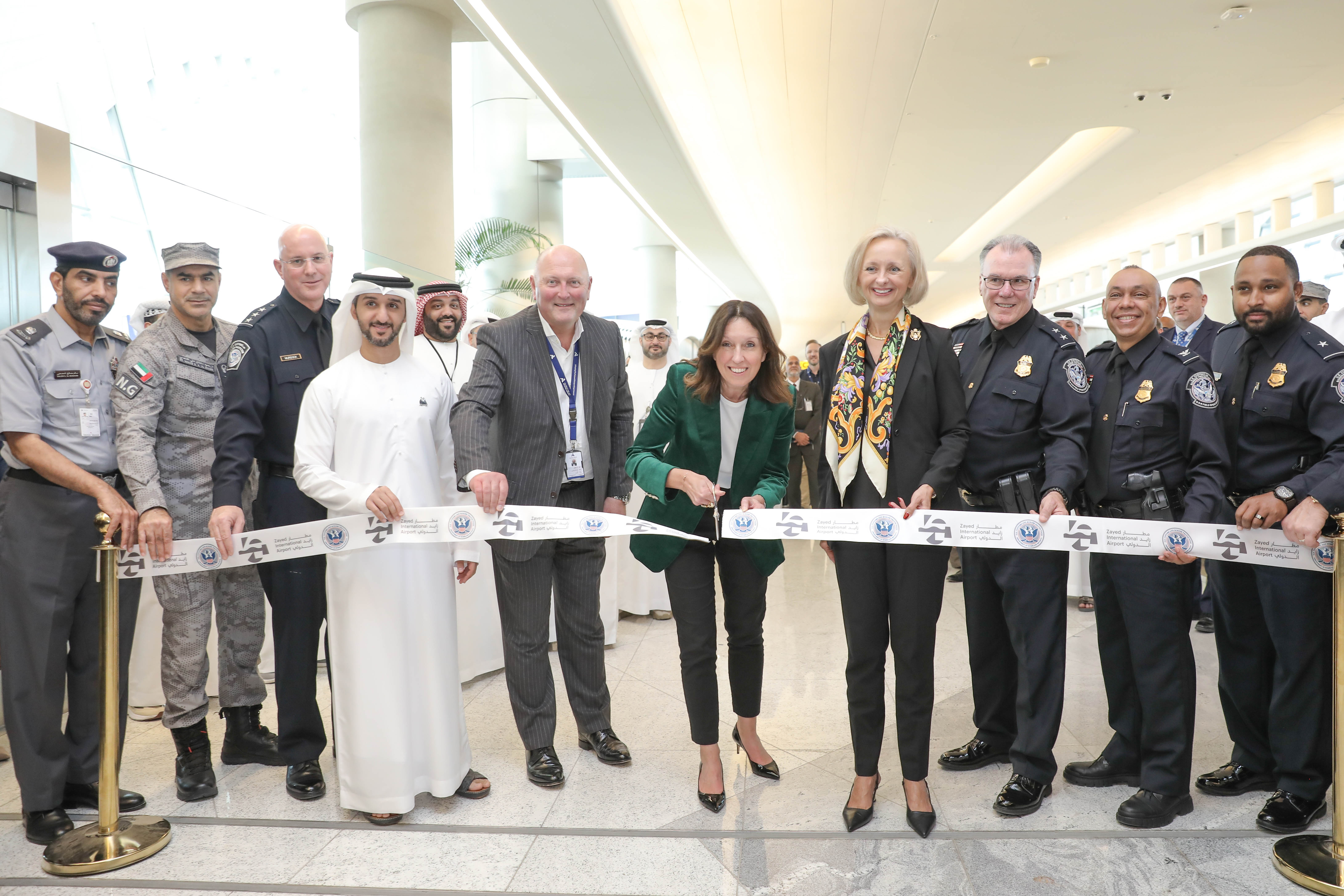 Abu Dhabi Airports Inaugurates New U.S. Customs And Border Protection Facility At Zayed International Airport