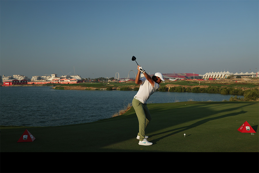 Fleetwood Goes Low To Lead Abu Dhabi HSBC Championship