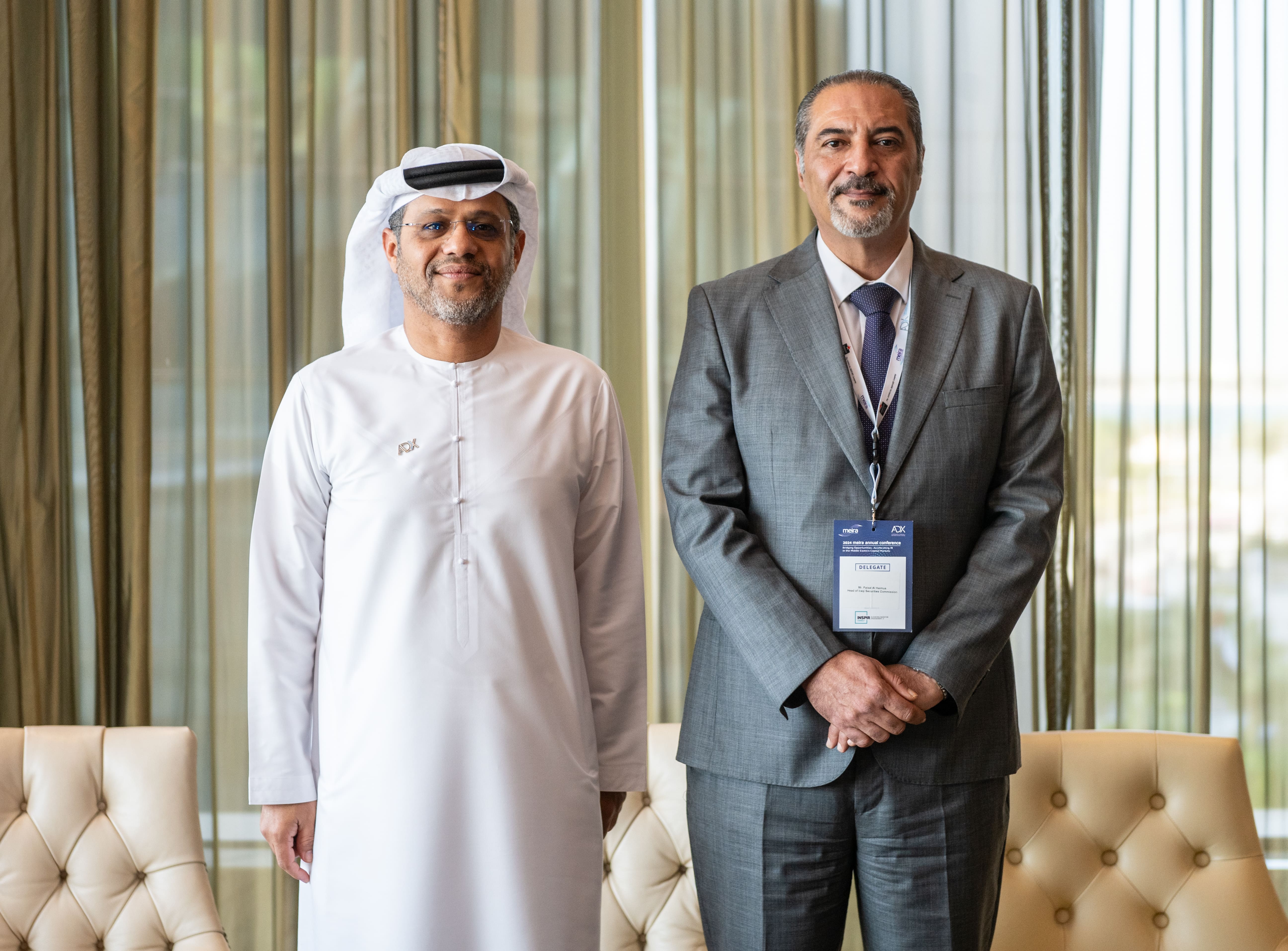 Iraqi Securities Commission And Abu Dhabi Securities Exchange Discuss Mutual Collaboration