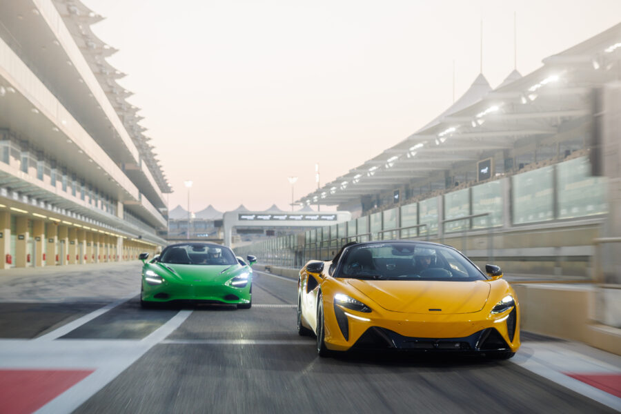 Gulf 12 Hours Champion Joe Osborne Unleashes The New McLaren Artura Spider At Yas Marina Circuit