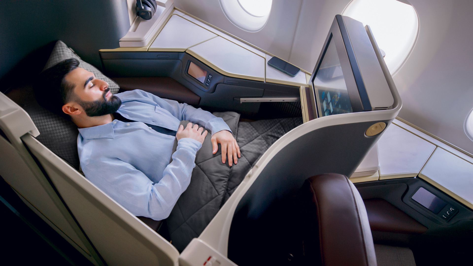 Etihad Brings Its Flagship A350 To Sydney With Private Business Suites Featuring Sliding Doors