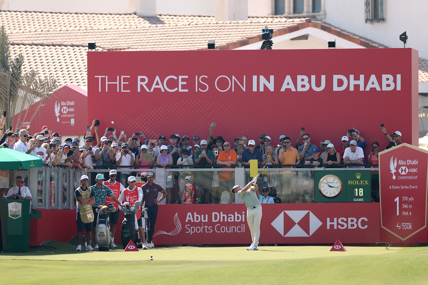 McIlroy Set For Abu Dhabi HSBC Championship