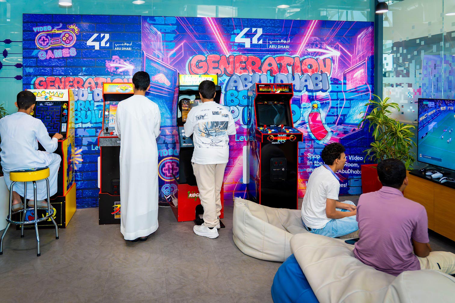 Khalifa Fund Honors The Winners Of The Venturist Summer Camp Competition For Gaming Development