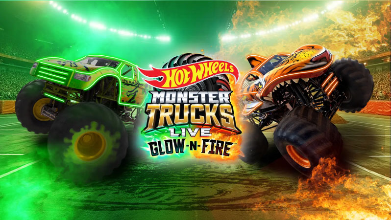 Hot Wheels Monster Trucks Live: Glow-N-Fire in Abu Dhabi