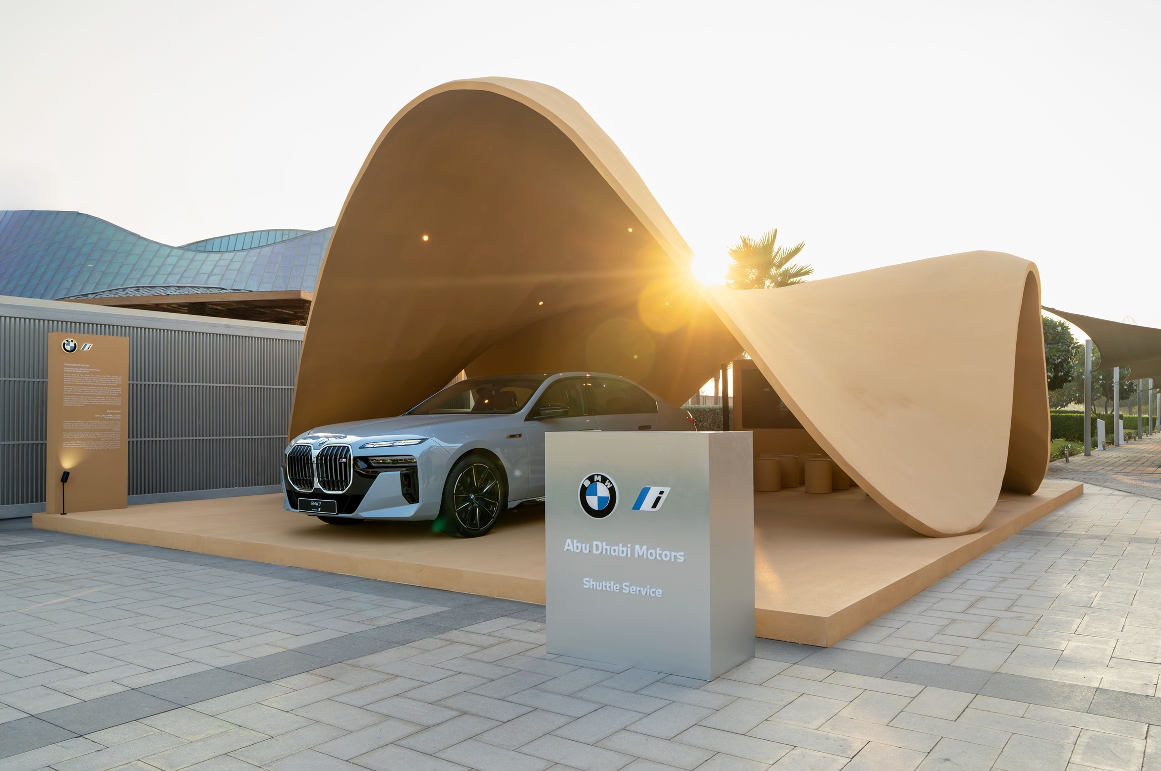 BMW Abu Dhabi Motors Showcase UAE Cultural Excellence With Emirati Architect At Abu Dhabi Art Fair 2025