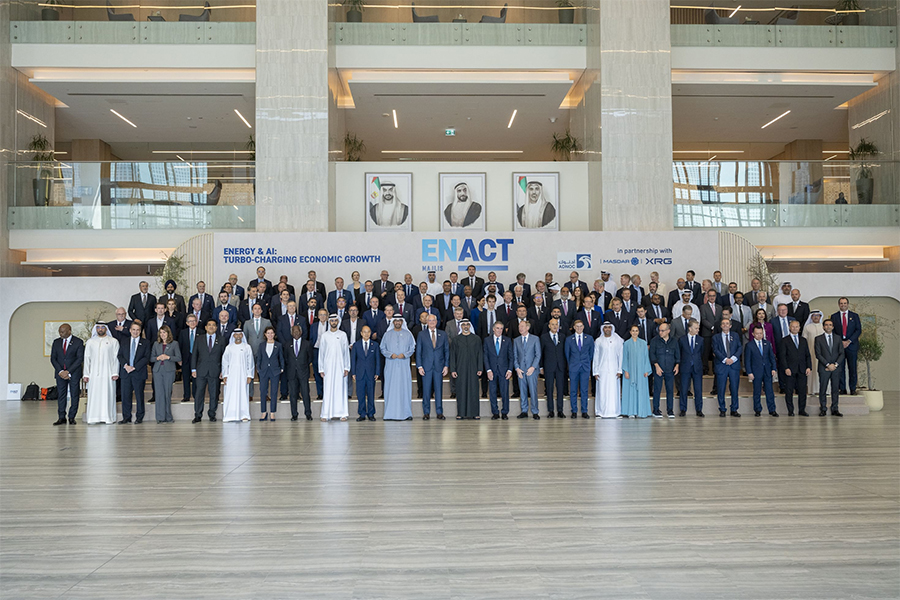Khaled Bin Mohamed Bin Zayed Meets Global Leaders In Energy, AI, Sustainability At ENACT Majlis In Abu Dhabi