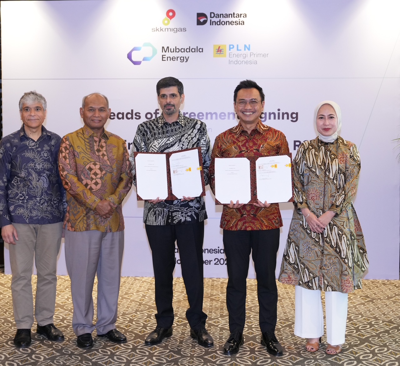 Mubadala Energy And PLN Energi Primer Indonesia Sign Heads Of Agreement To Strengthen Indonesia’s Energy Resilience