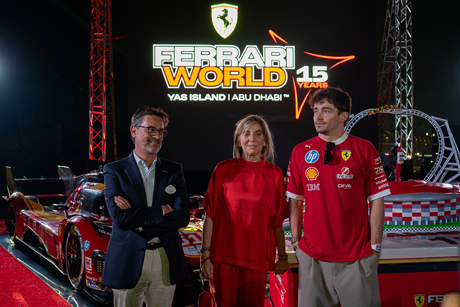 Ferrari World Abu Dhabi Marks 15 Years Of Excellence With Star-Studded Anniversary And Ferrari HP Esports Series Grand Final 2025